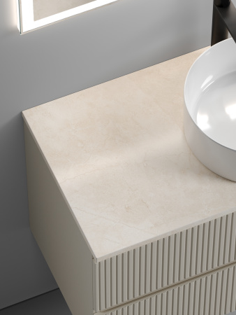 Столешница для ванной комнаты SANCOS  1000х460 ,  TT100A2X